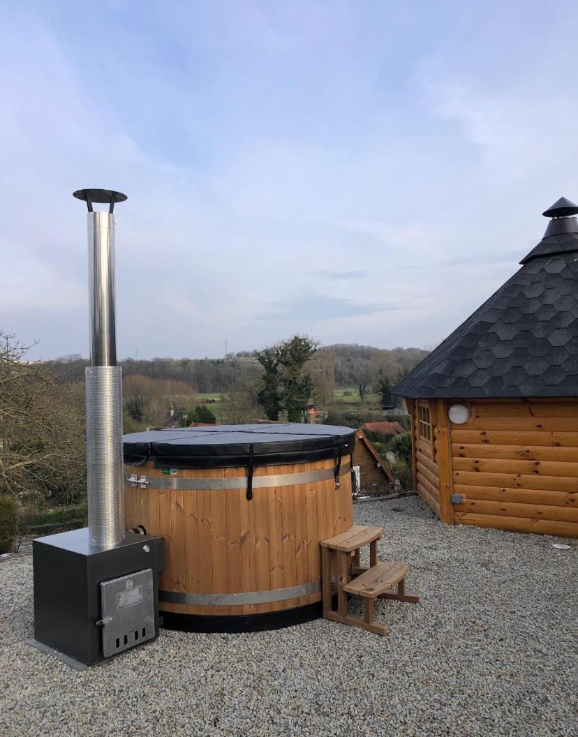 Maison Bois Kota / Bain Nordique / Proche De La Mer / Kota Grill Longueil Kültér fotó